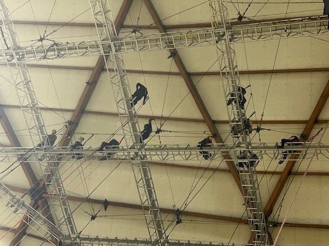 Rigging class at the TDome